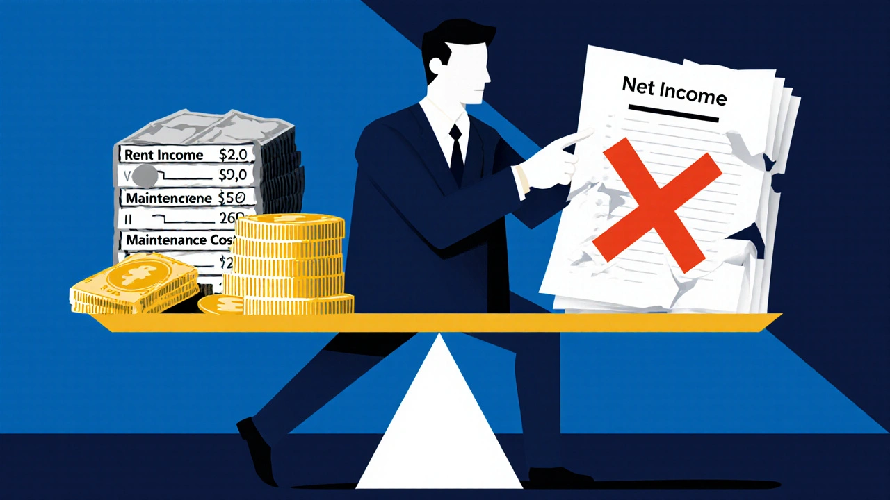 Bilancia che confronta reddito reale e deprezzamento contabile.